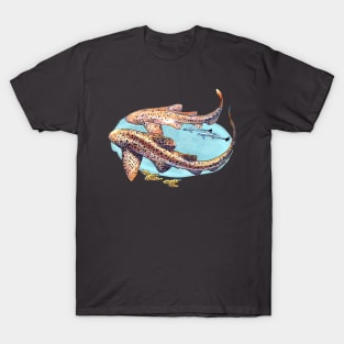 Leopard shark SCUBA T-Shirt